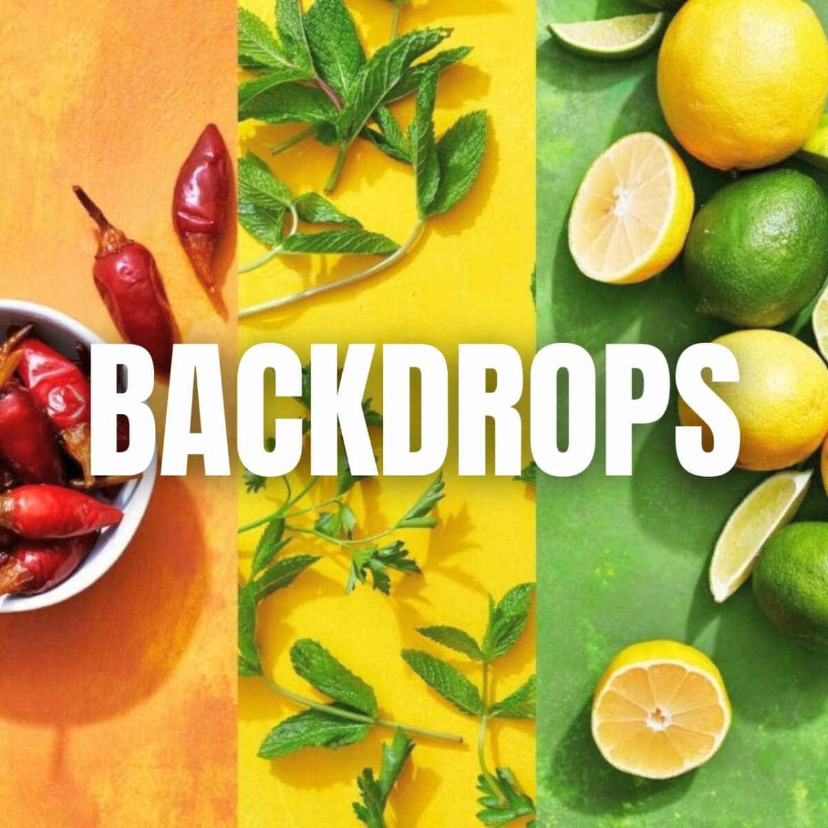 DIY Food Photography Backdrops | UPDATED!