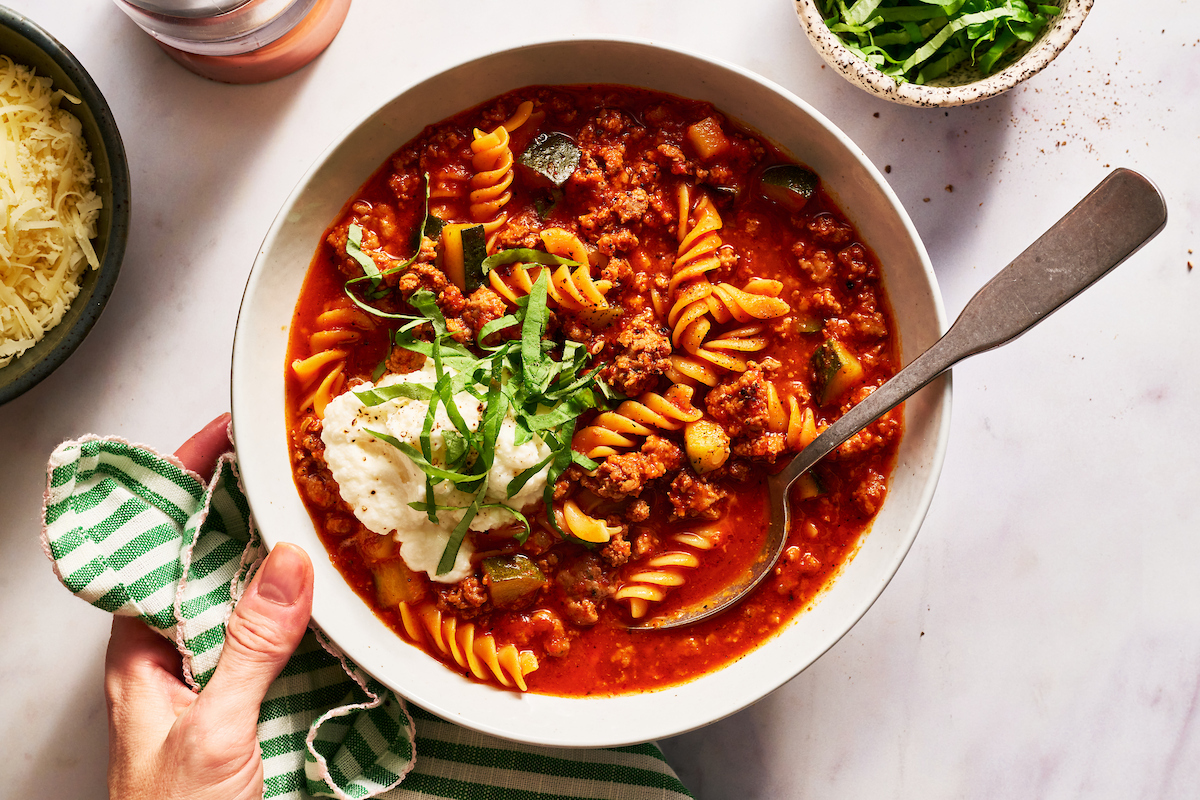 Food photography with flash